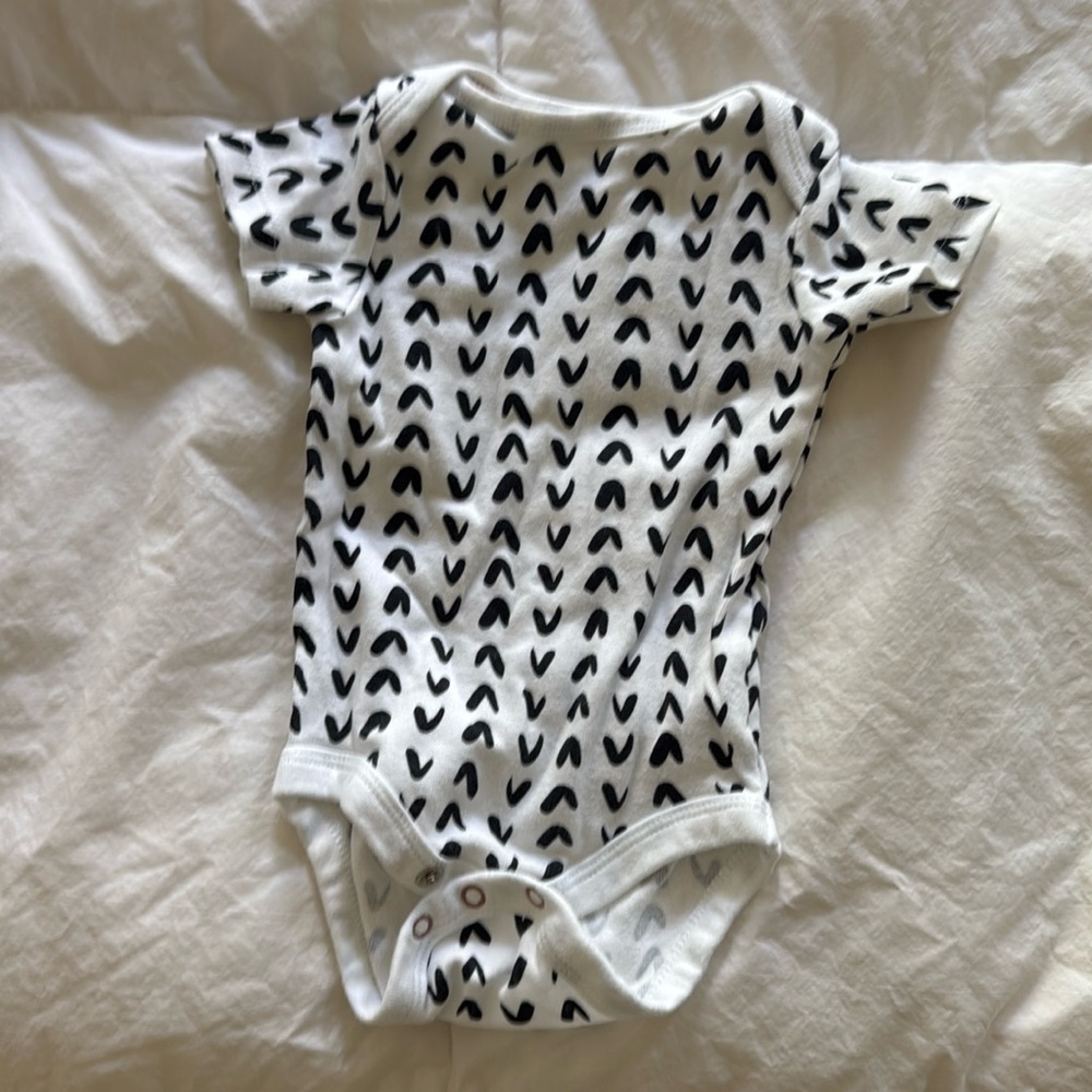 Cloud island short sleeve 0-3months